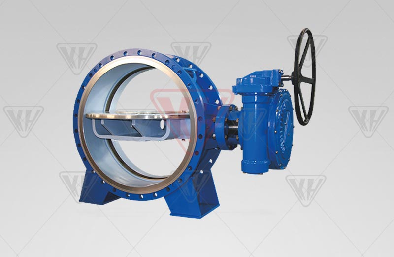 Large diameter metal seal butterfly valve-Shanghai Kaihe Valve Group Co., Ltd.