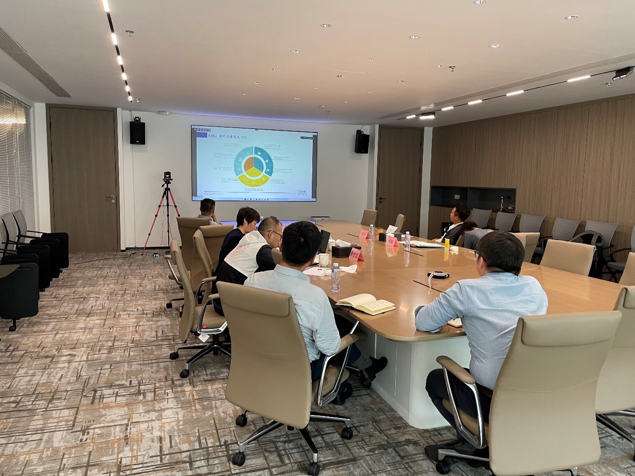 龙8头号玩家矿业发展2022年初次董监高专场ESG宣讲会